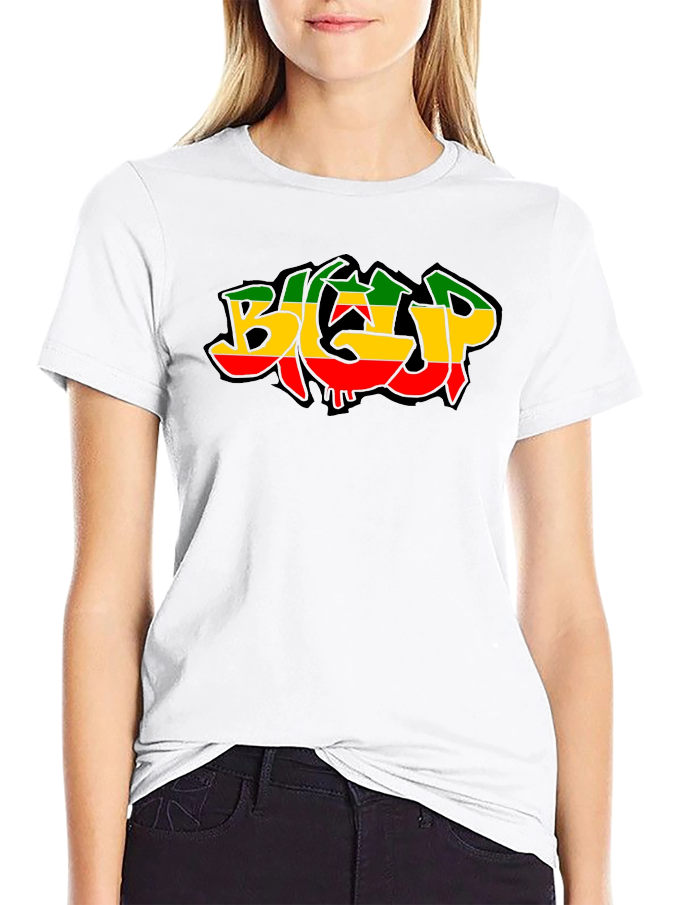 Rasta BGC Graphic Tee - Black