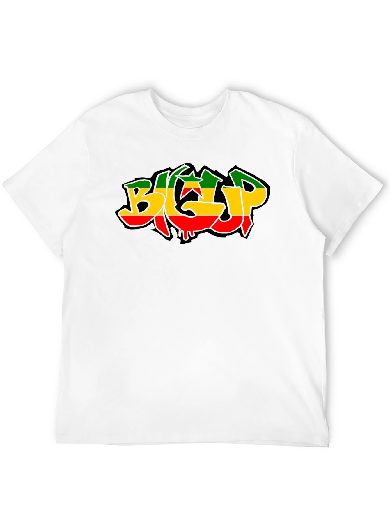 Rasta BGC Graphic Tee - Black