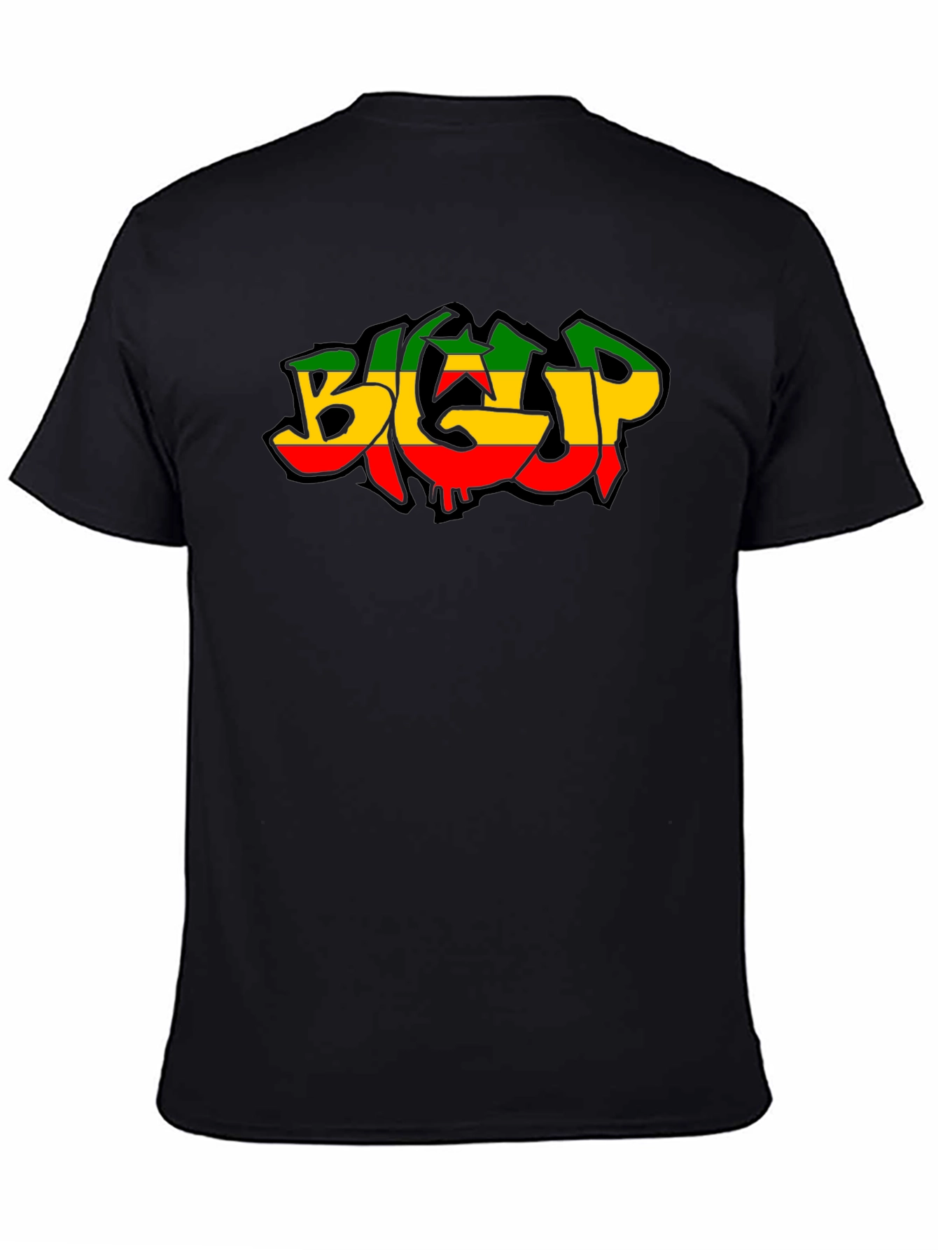 Rasta BGC Graphic Tee - Black