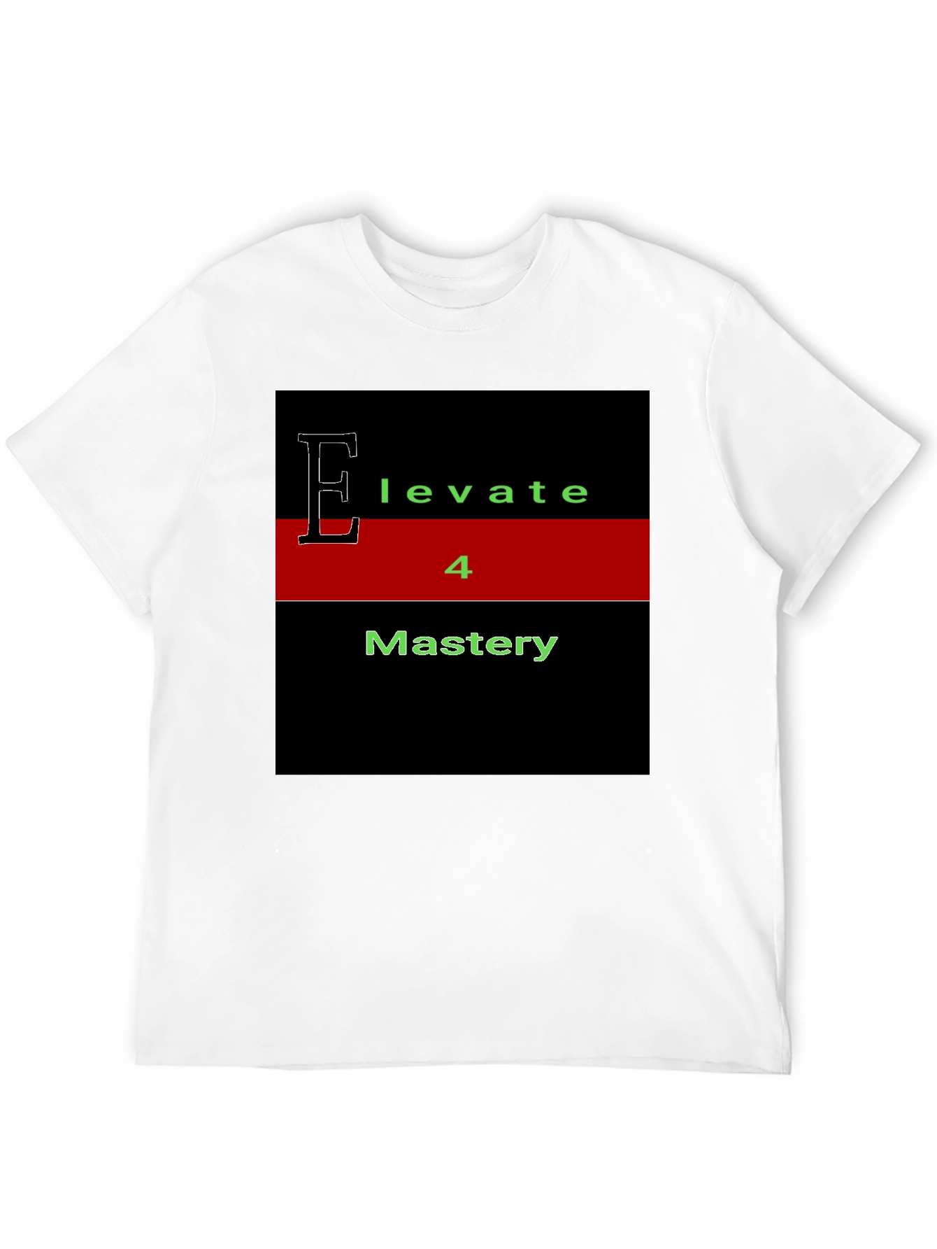Elevate 4 Mastery T-Shirt - Black Graphic Tee