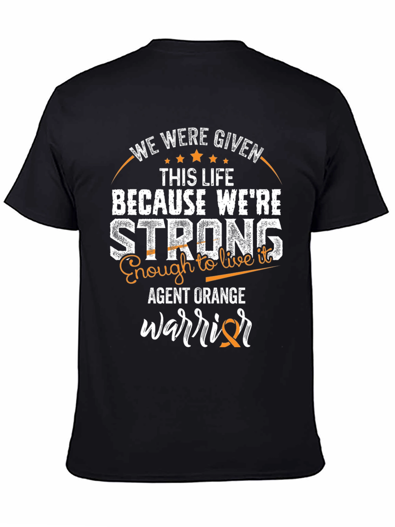 Agent Orange Warrior T-Shirt - Strong Design