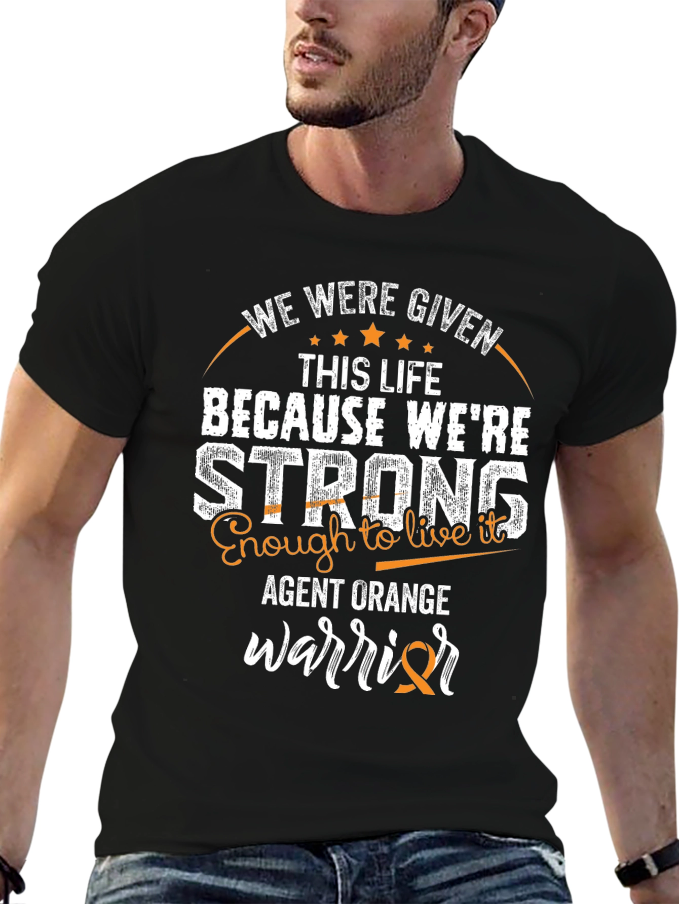 Agent Orange Warrior T-Shirt - Strong Design