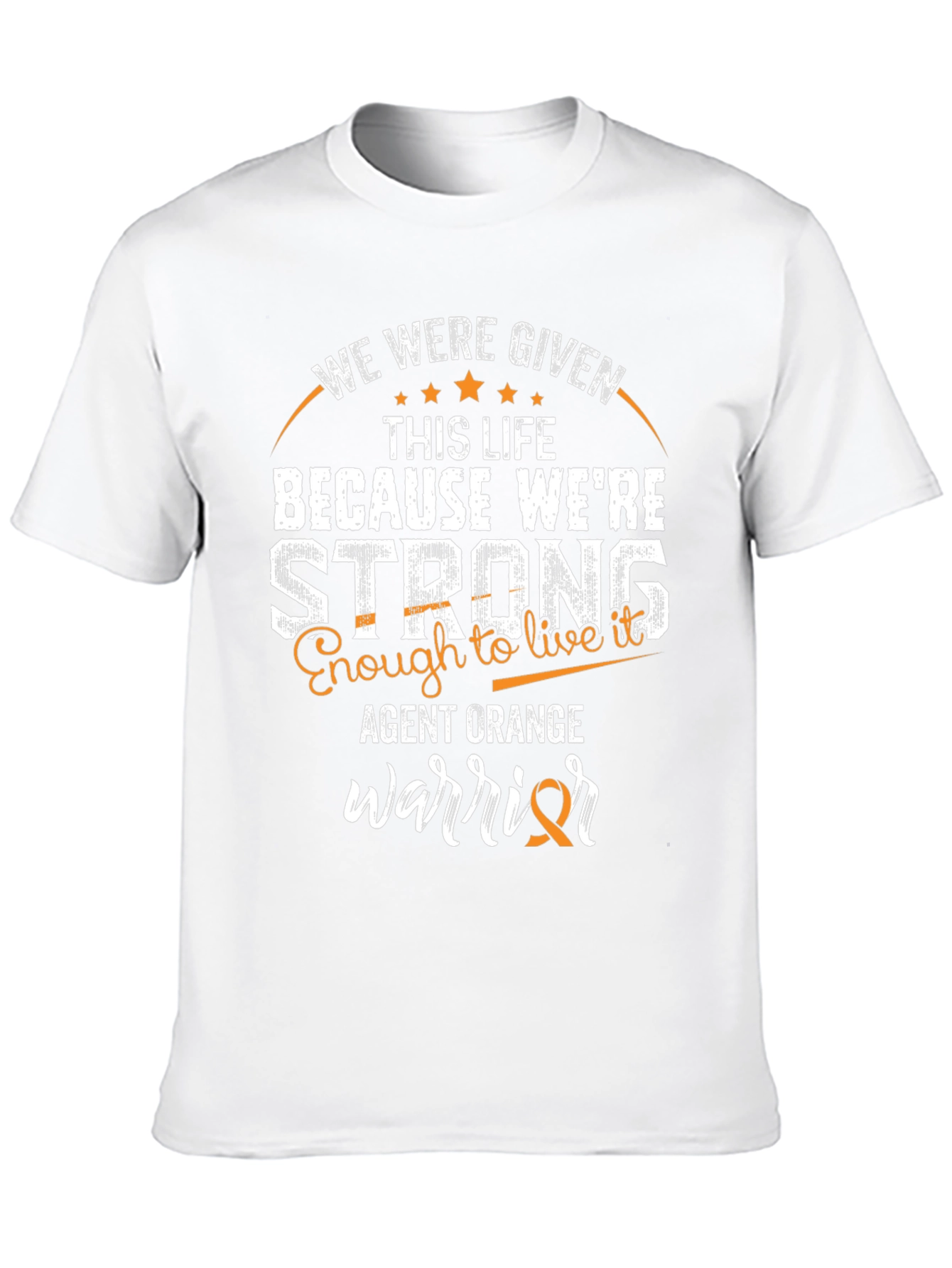 Agent Orange Warrior T-Shirt - Strong Design