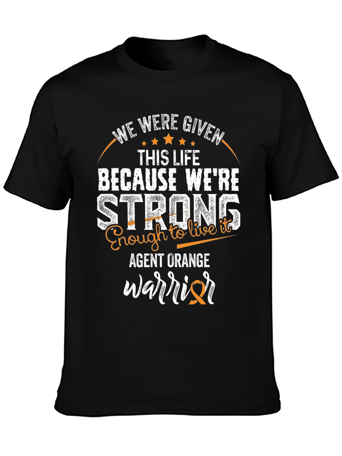 Agent Orange Warrior T-Shirt - Strong Design
