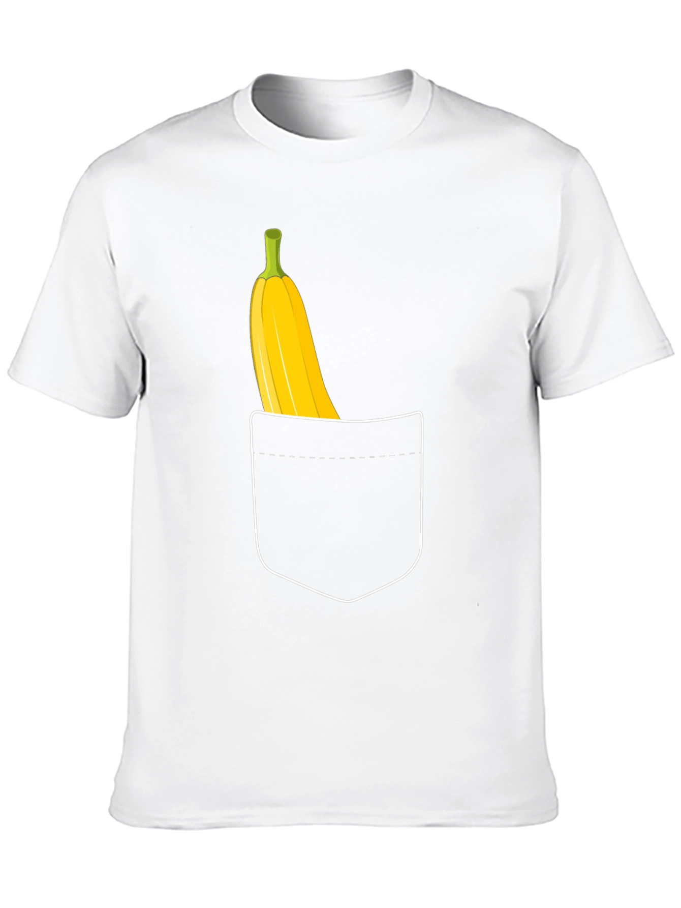 Banana Pocket Graphic Tee - Quirky Fun