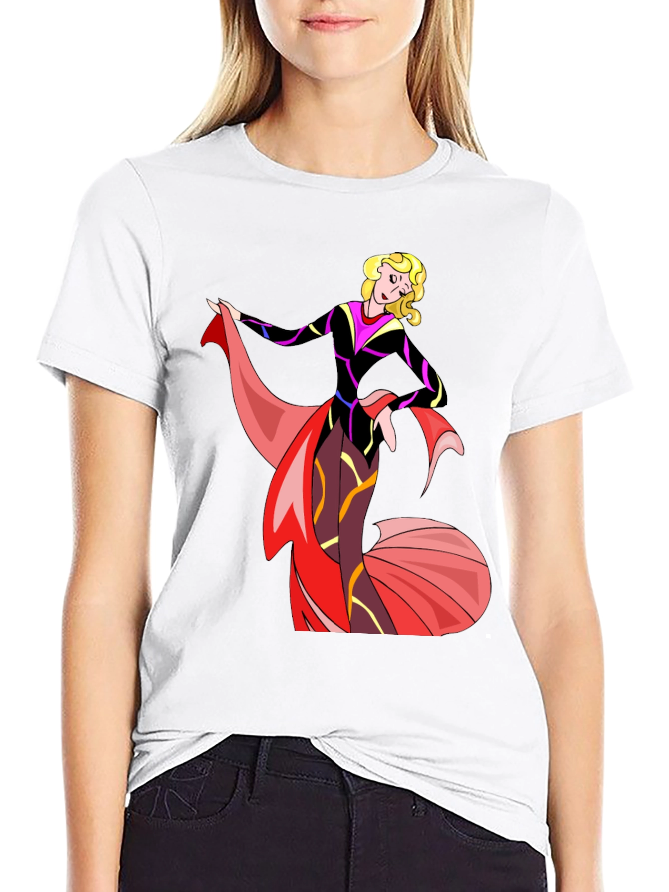 Dancing Lady Graphic Tee