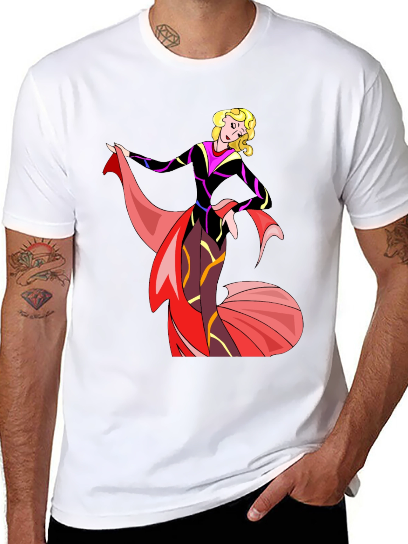 Dancing Lady Graphic Tee