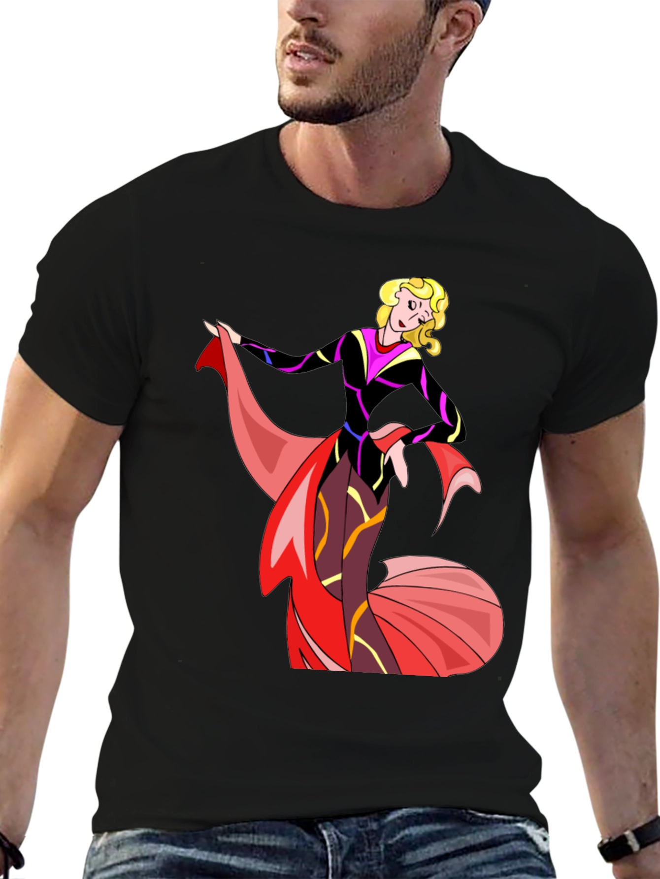 Dancing Lady Graphic Tee