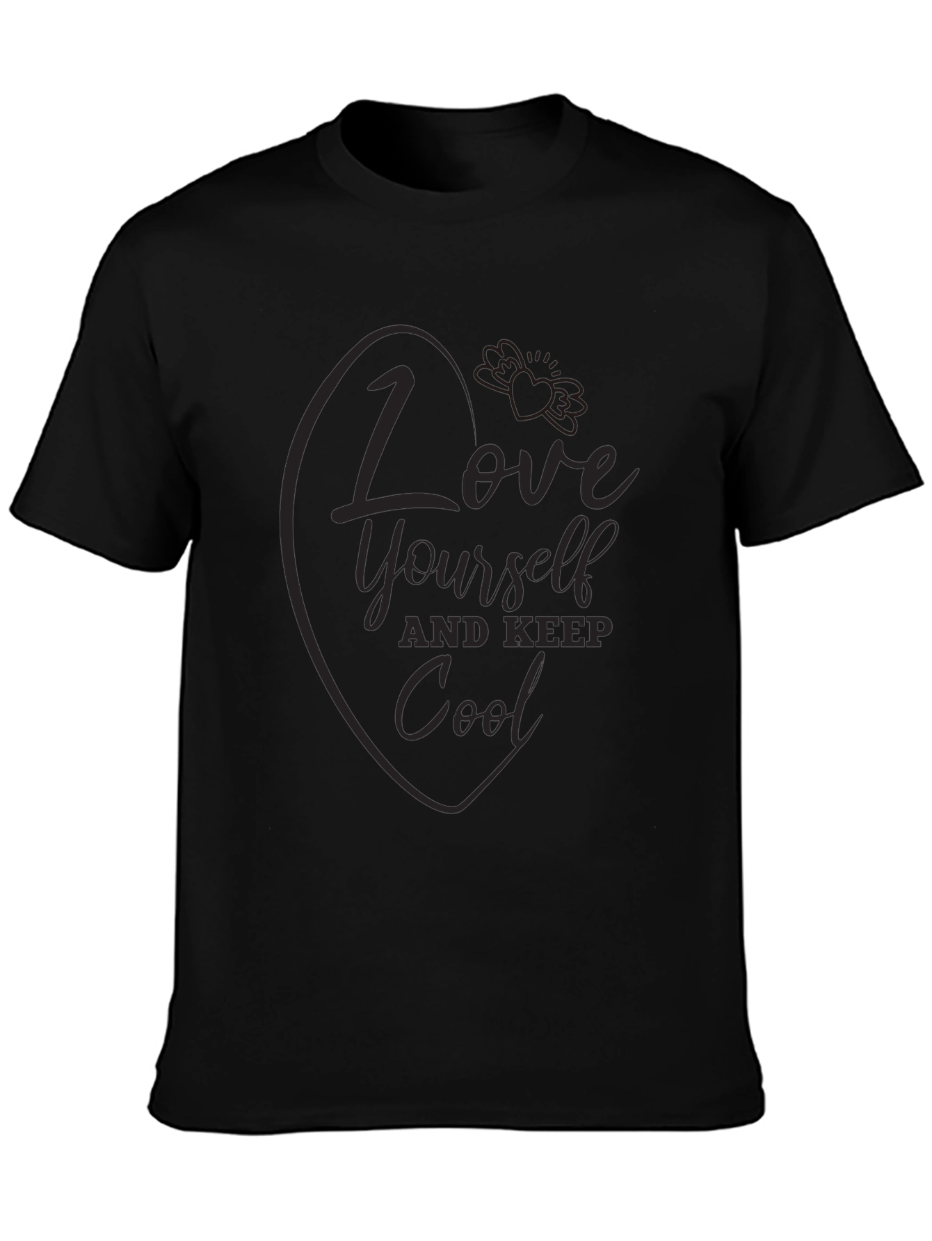Love Yourself & Keep Cool - Graphic T-Shirt