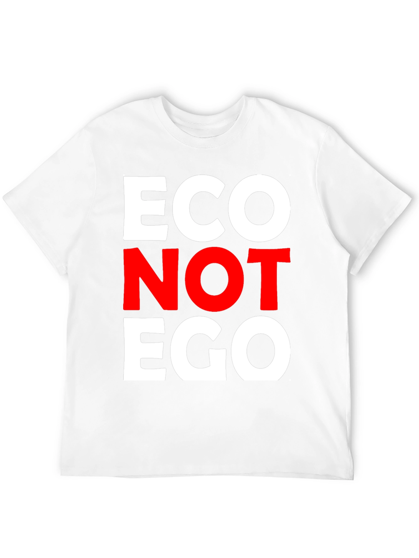Eco Not Ego Graphic Tee - Conscious Style