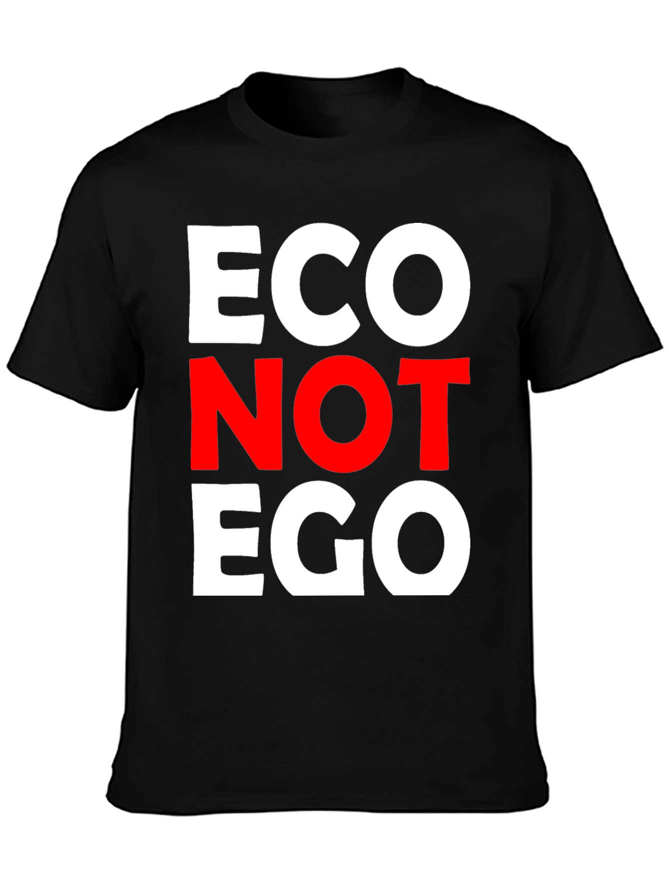 Eco Not Ego Graphic Tee - Conscious Style