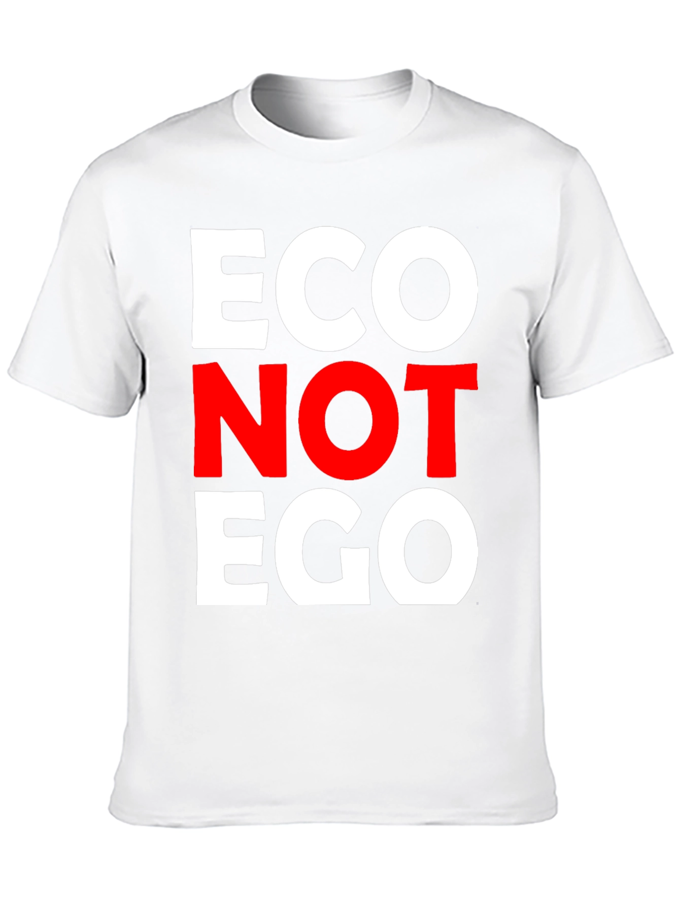 Eco Not Ego Graphic Tee - Conscious Style
