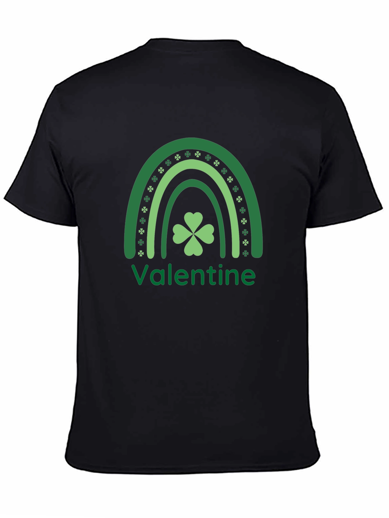 St. Patricks Day Valentines Day Clover T-Shirt