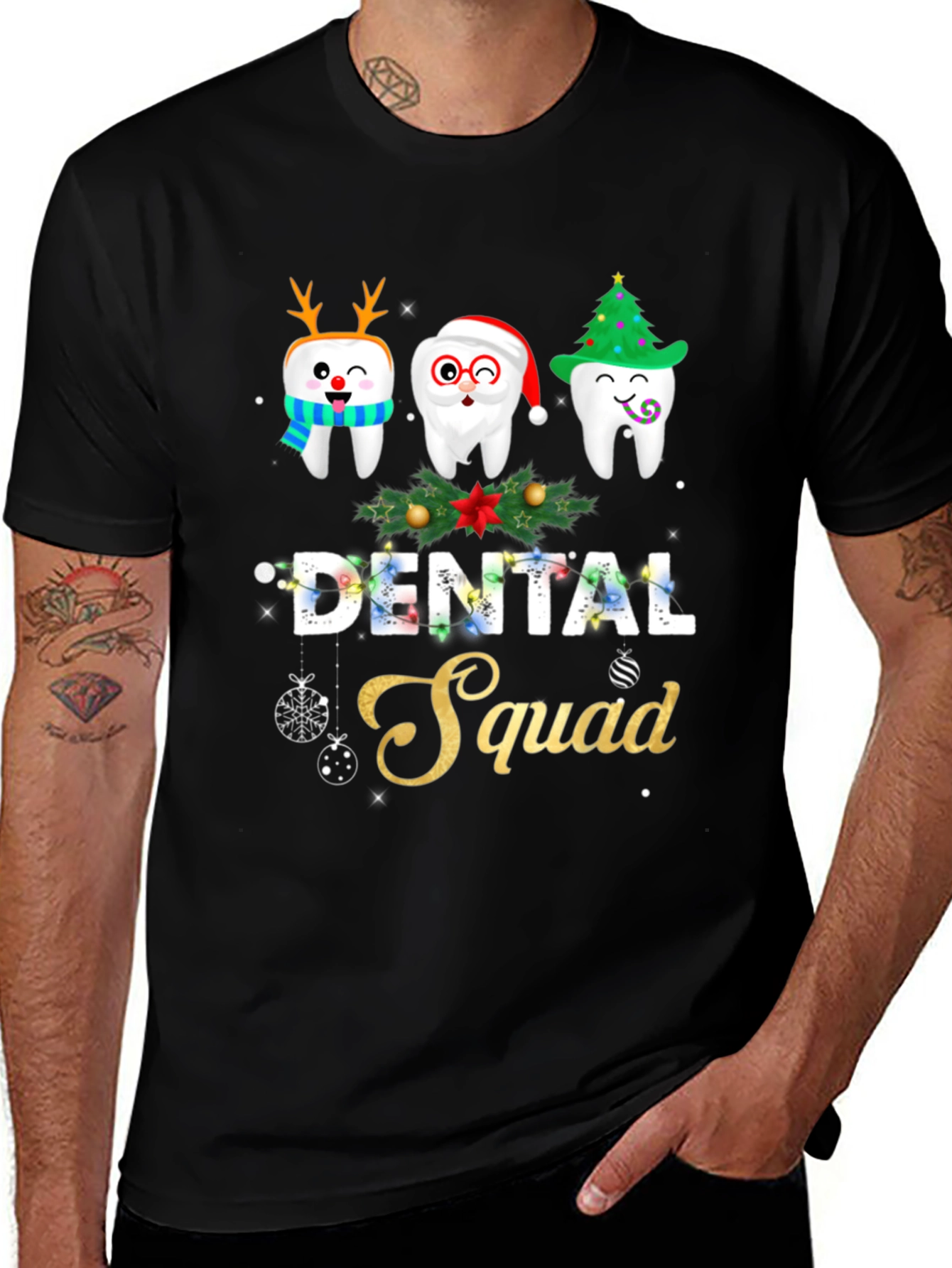 Dental Squad Christmas T-Shirt