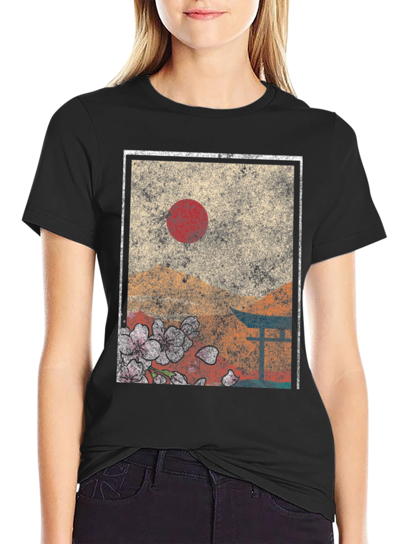 Japanese Landscape Graphic Tee