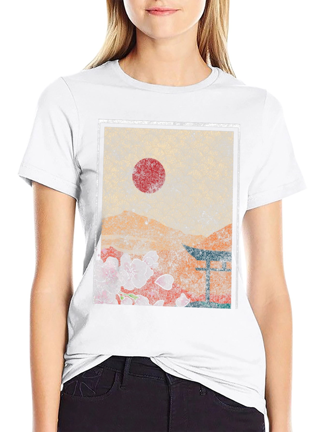 Japanese Landscape Graphic Tee