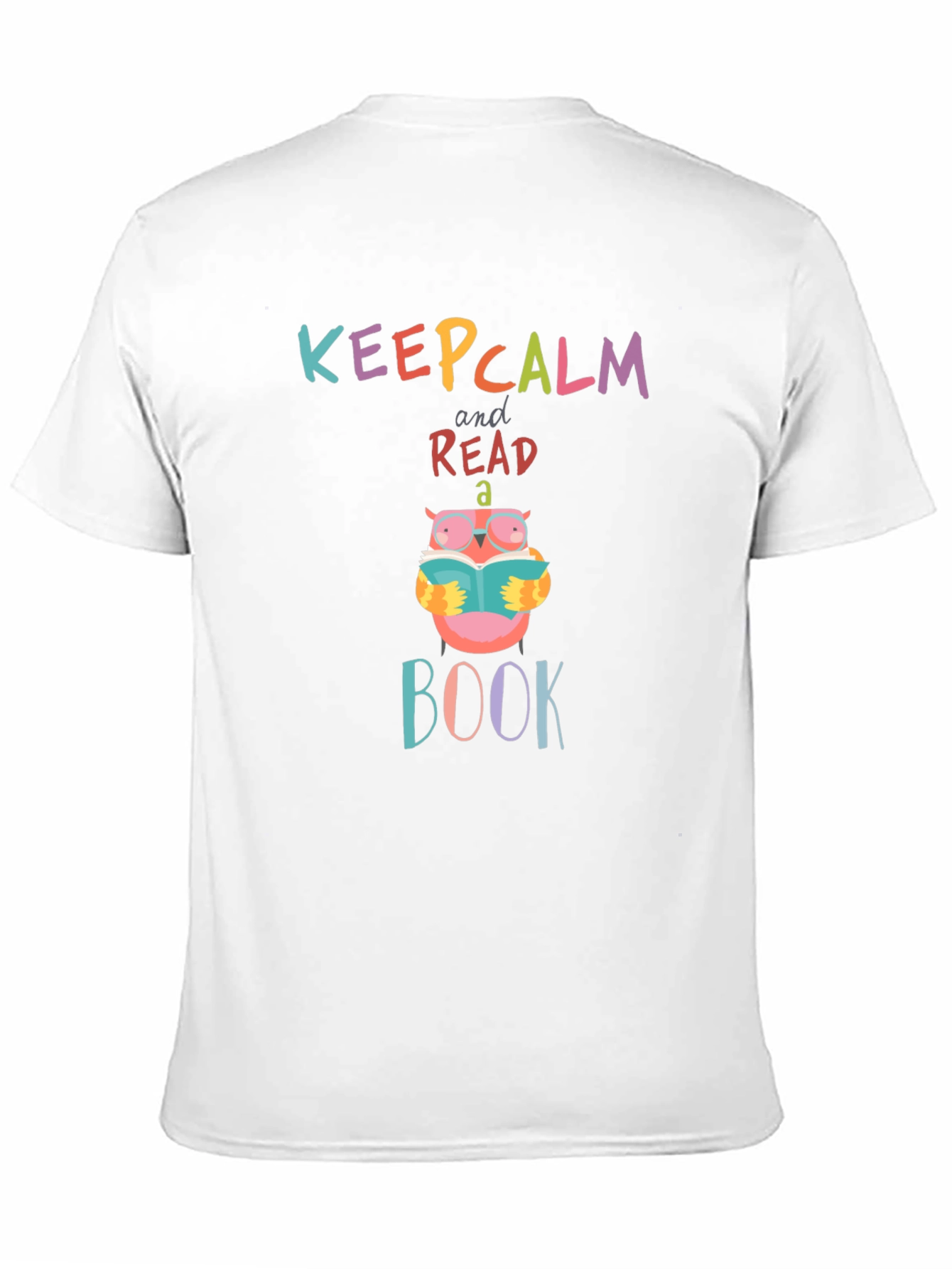 Keep Calm & Read a Book Owl T-Shirt