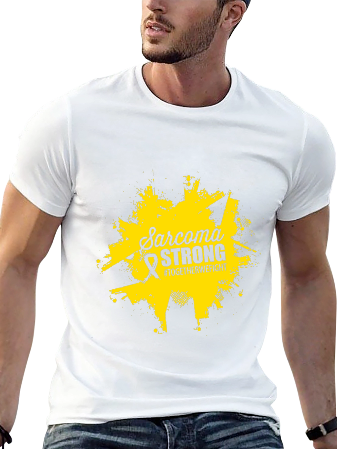 Sarcoma Strong T-Shirt: Together We Fight Black