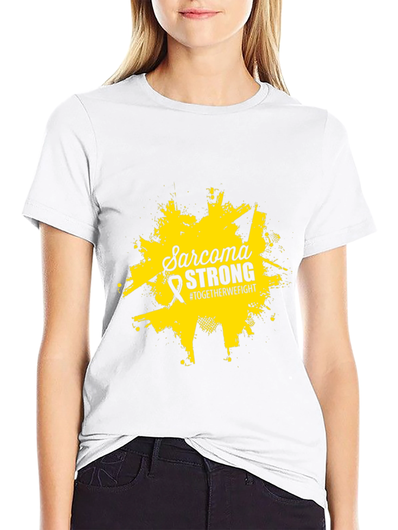 Sarcoma Strong T-Shirt: Together We Fight Black