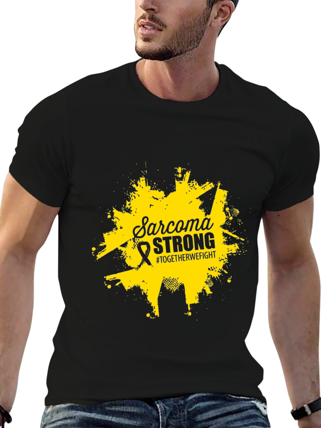 Sarcoma Strong T-Shirt: Together We Fight Black