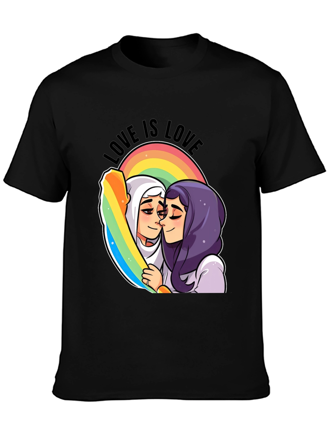 Love is Love Graphic Tee - LGBTQ+ Pride Shirt