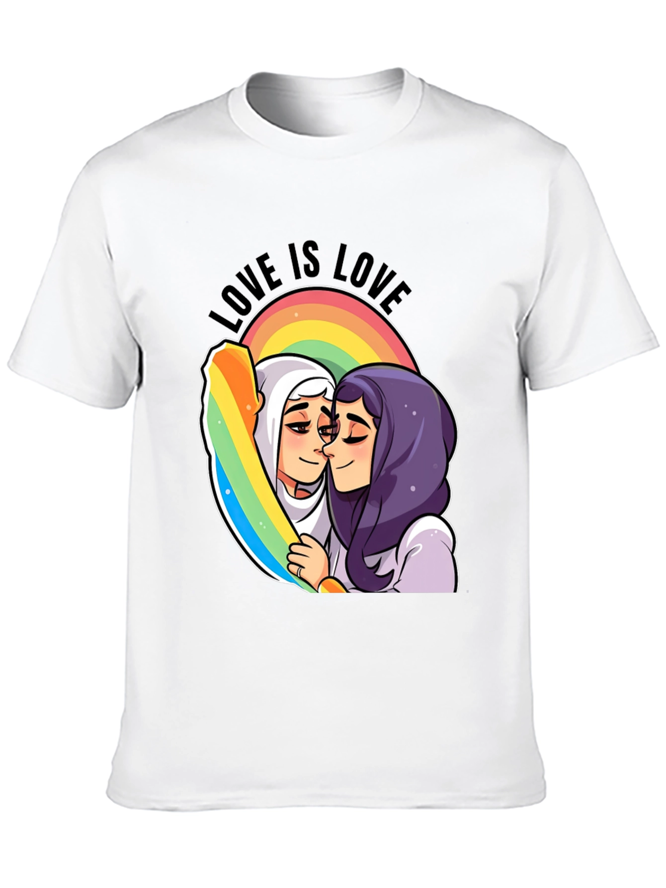 Love is Love Graphic Tee - LGBTQ+ Pride Shirt