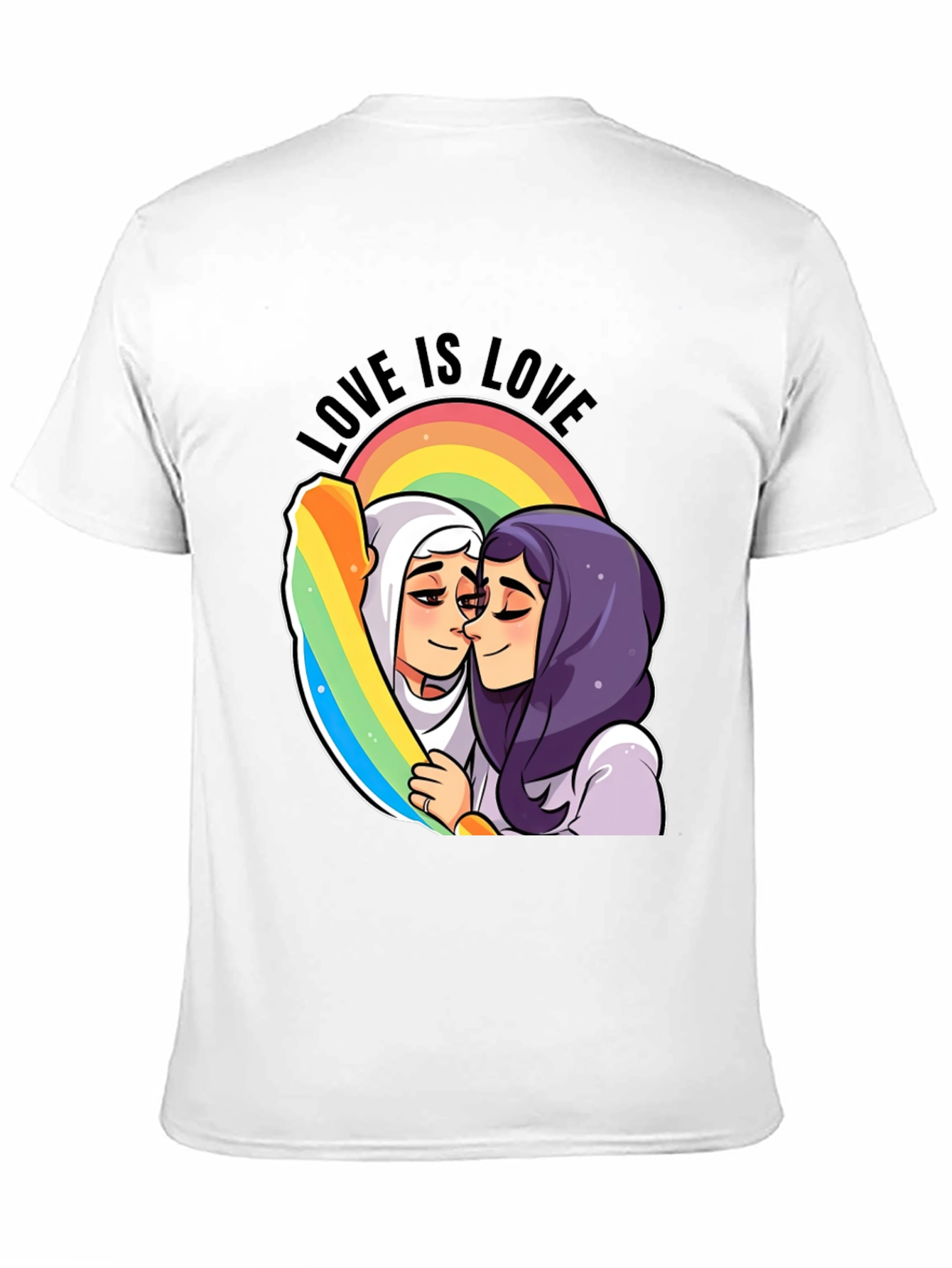 Love is Love Graphic Tee - LGBTQ+ Pride Shirt
