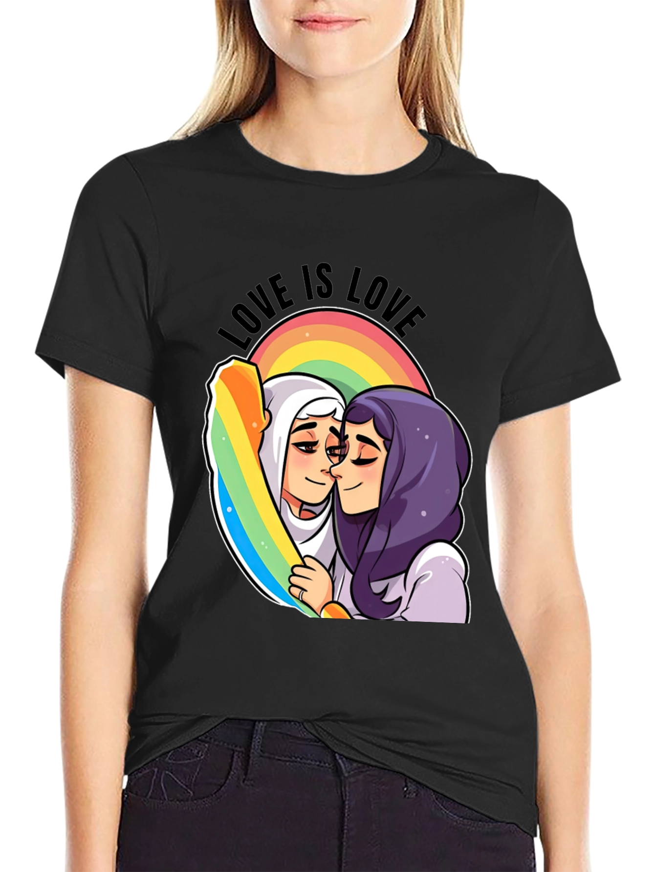 Love is Love Graphic Tee - LGBTQ+ Pride Shirt