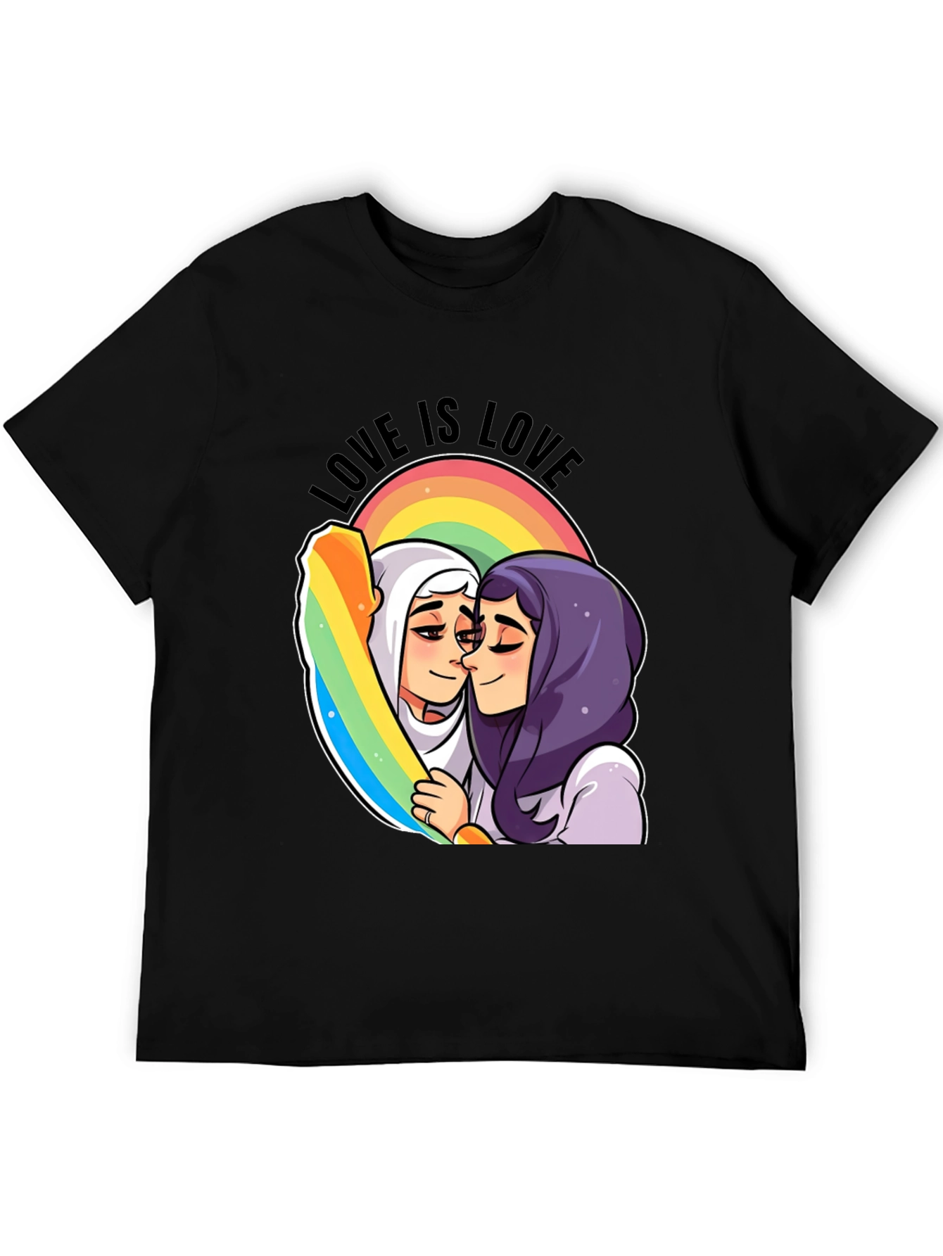 Love is Love Graphic Tee - LGBTQ+ Pride Shirt