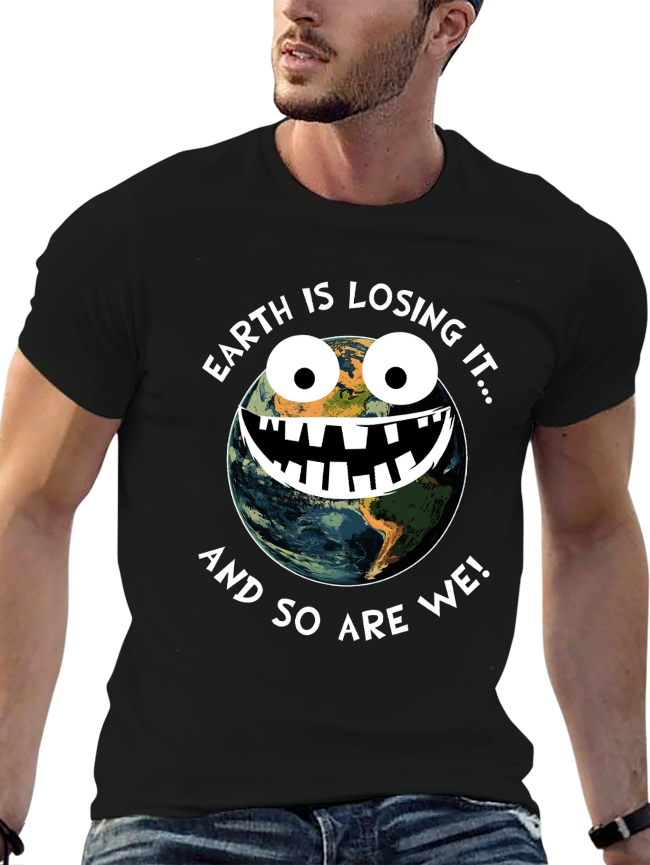 Earth is Losing It Graphic T-Shirt