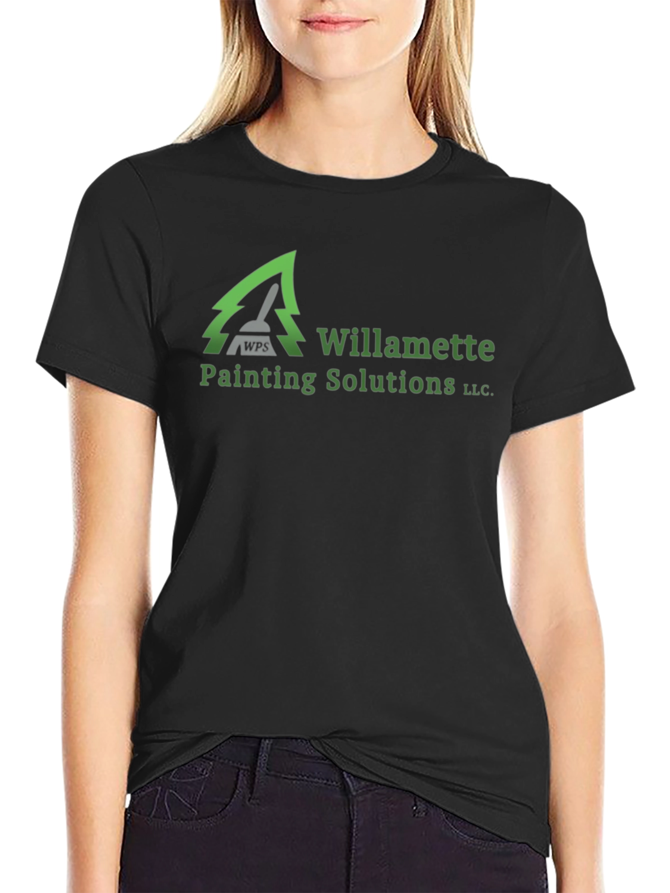 Willamette Painting Solutions LLC Black T-Shirt