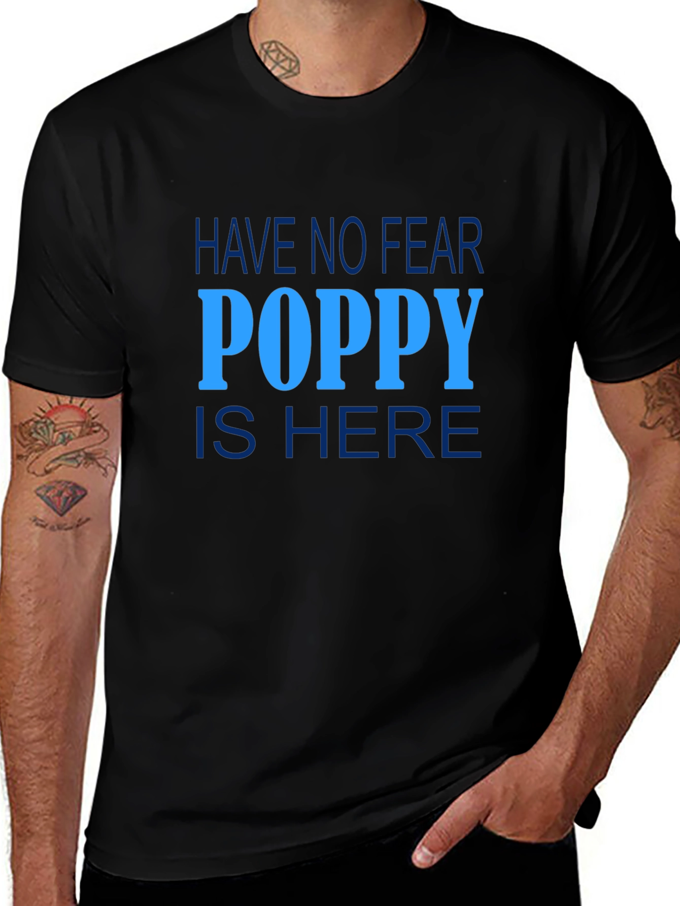 Poppy Is Here T-Shirt - Mens Graphic Tee