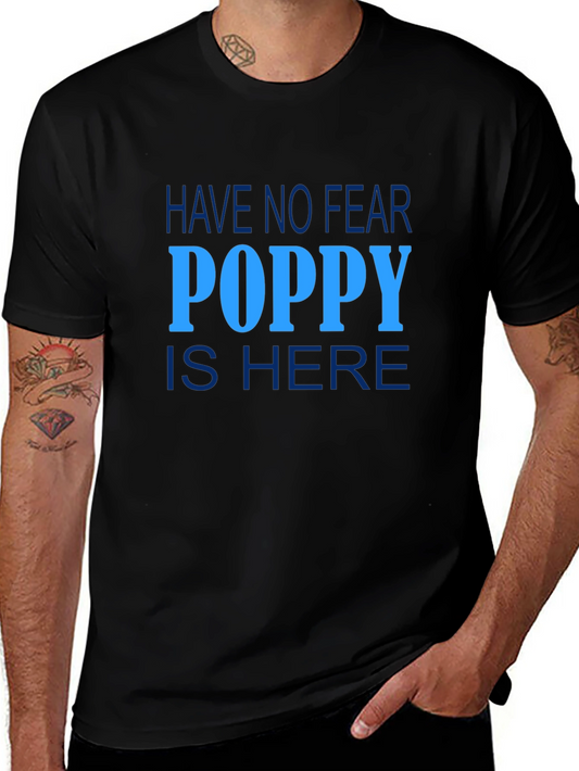 Poppy Is Here T-Shirt - Mens Graphic Tee