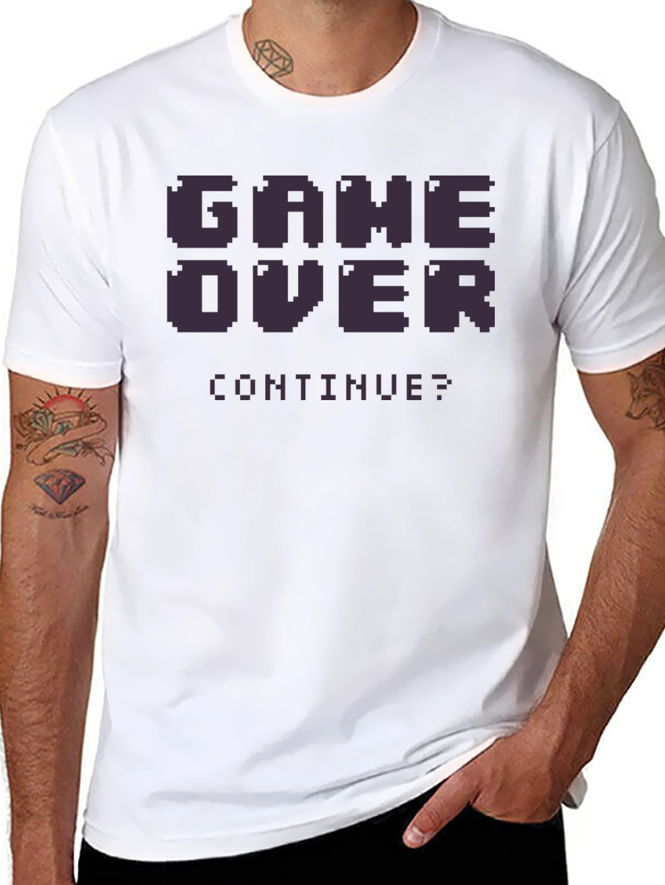 Game Over Retro T-Shirt - Gamer Style