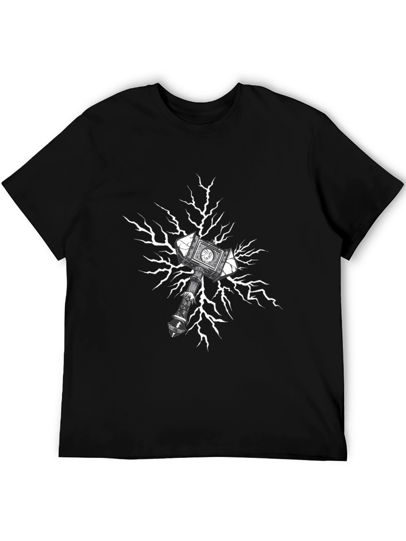 Black Hammer Lightning Graphic Tee