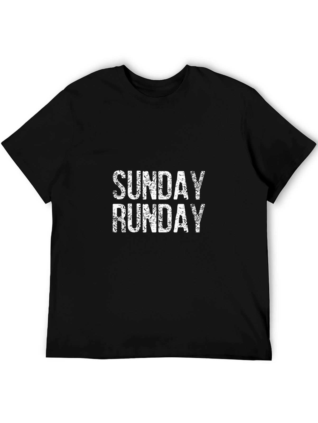 Sunday Runday Black T-Shirt