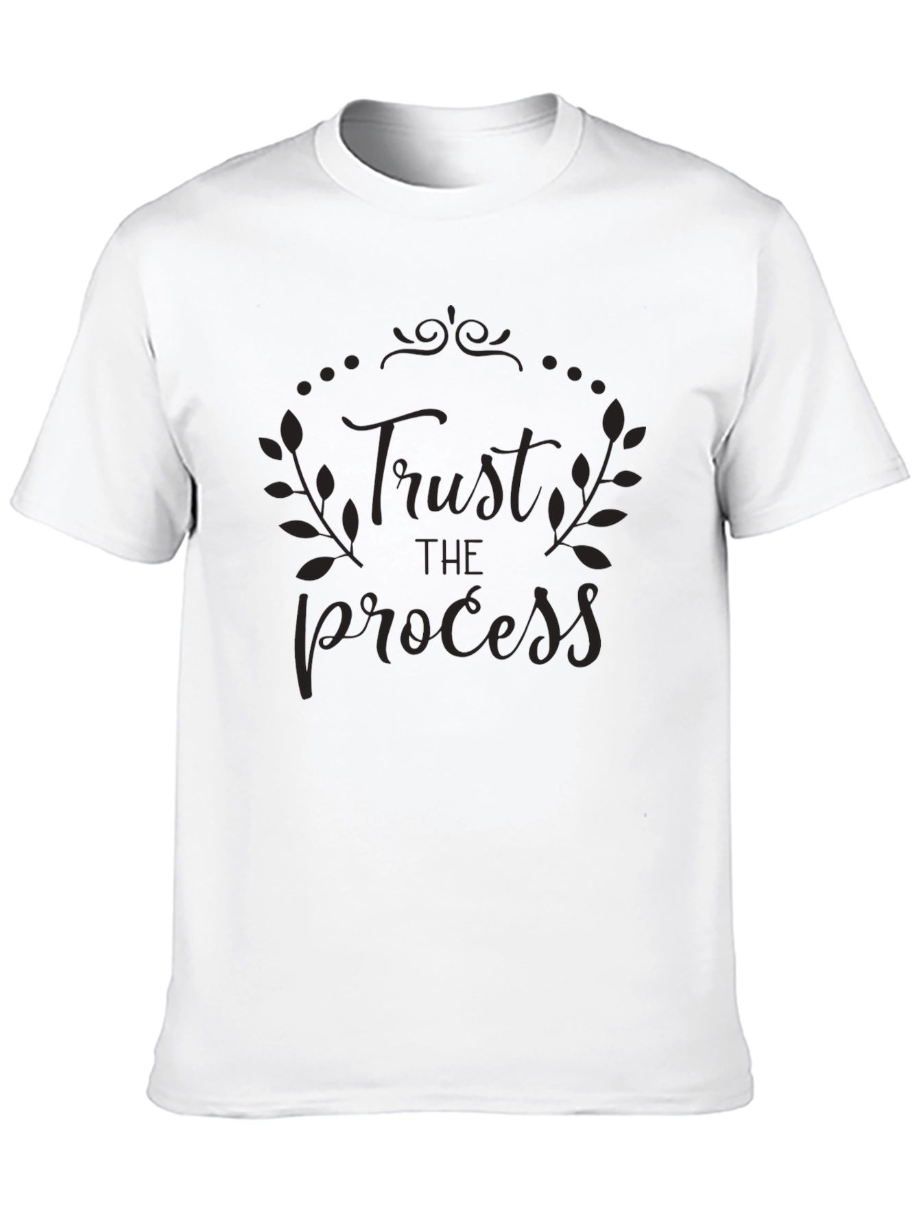 Trust The Process Graphic Tee - Motivational Shirt
