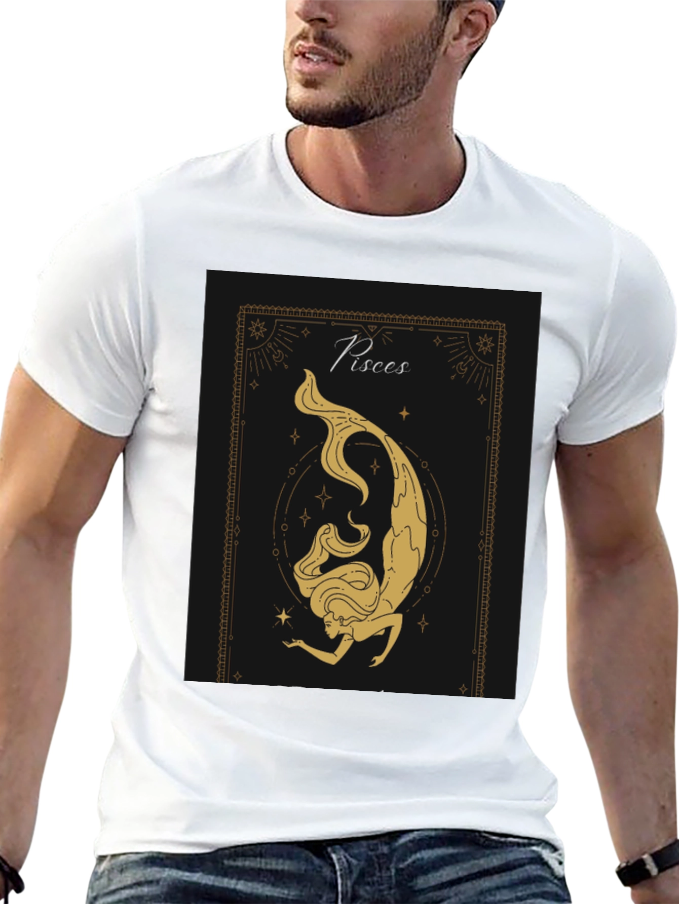 Pisces Zodiac Graphic T-Shirt