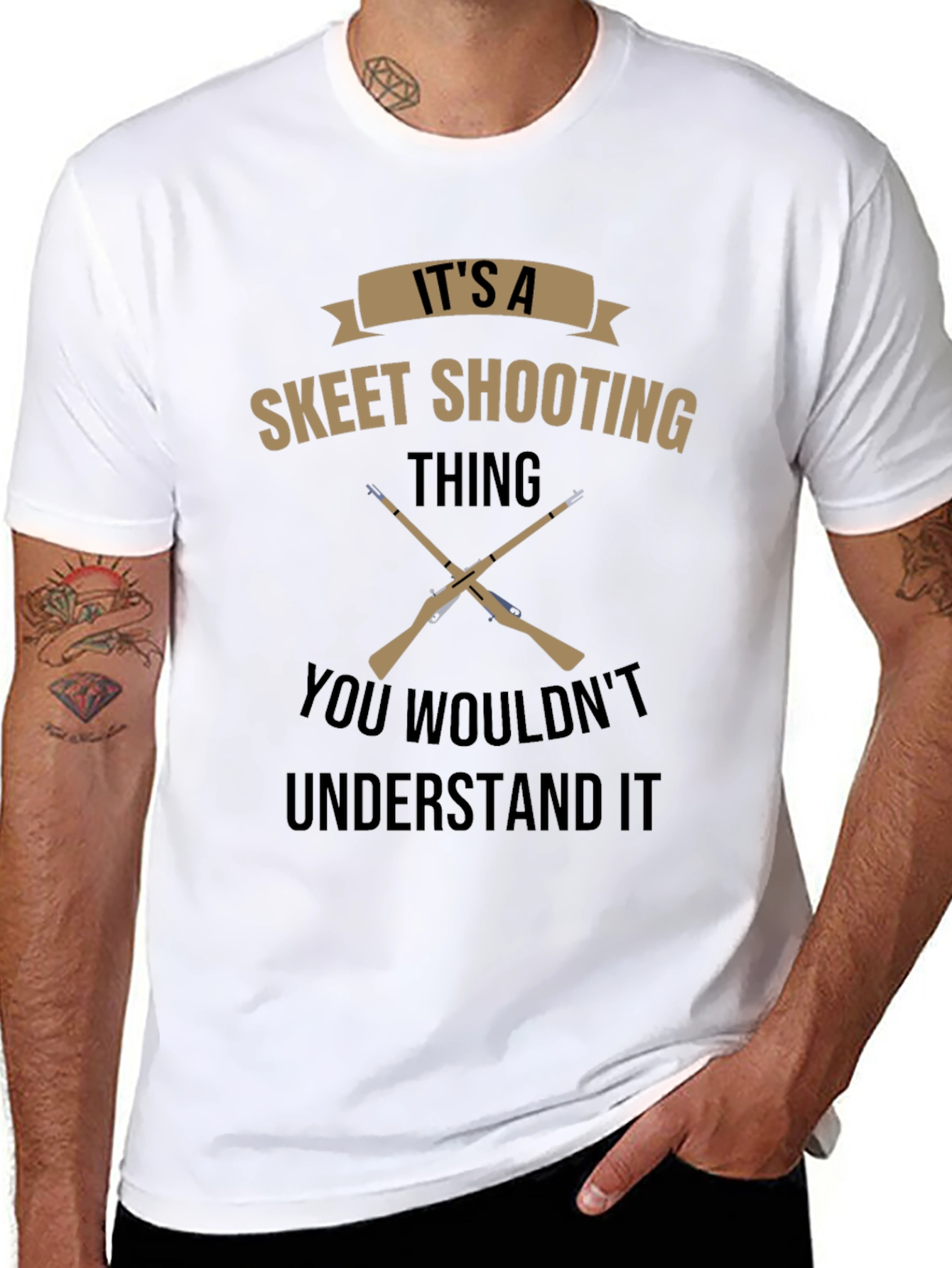 Skeet Shooting Thing T-Shirt: Gun Lover Apparel