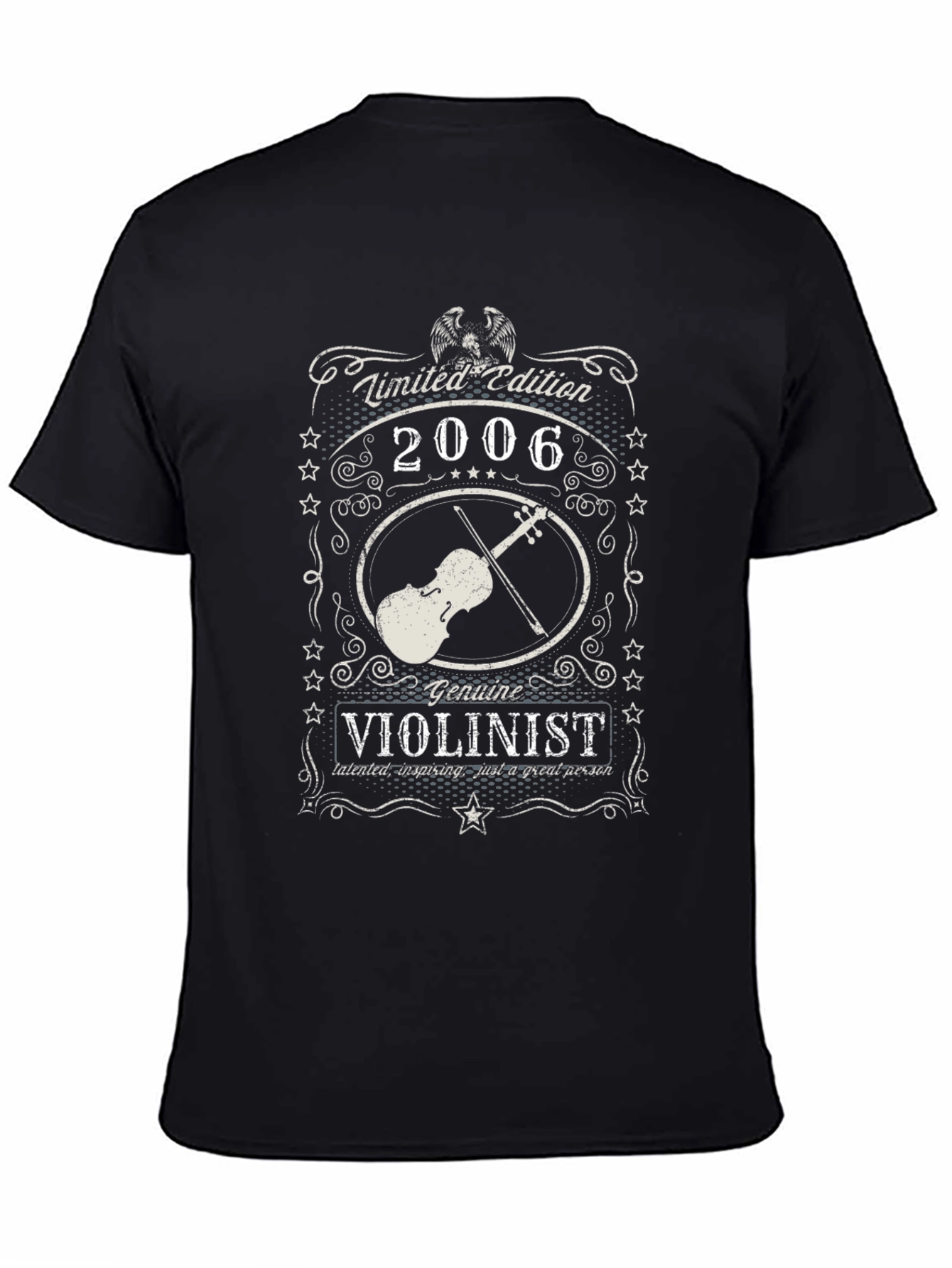 Limited Edition 2006 Violinist Black T-Shirt