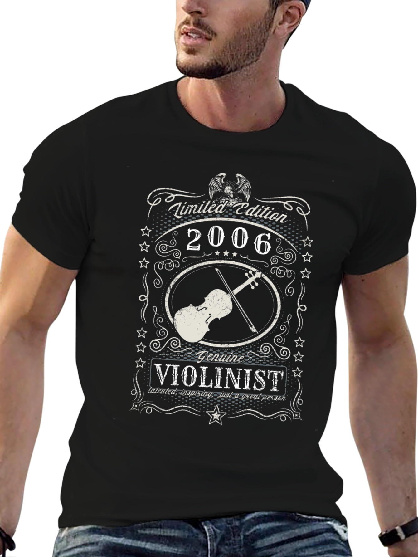 Limited Edition 2006 Violinist Black T-Shirt