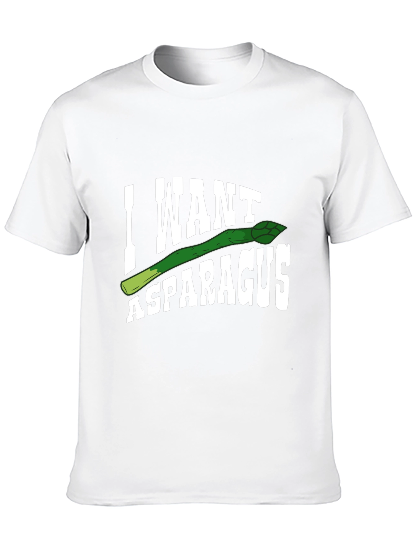 I Want Asparagus Graphic T-Shirt