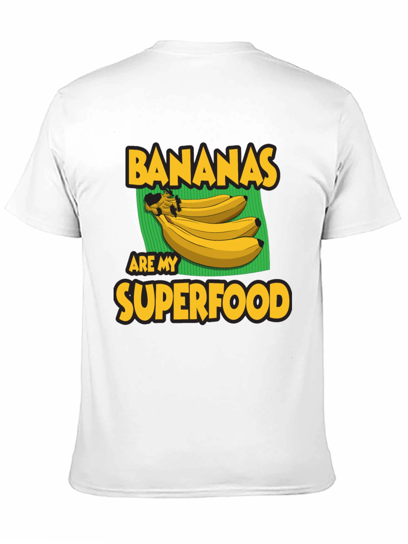 Banana Superfood Graphic Tee - Black T-Shirt