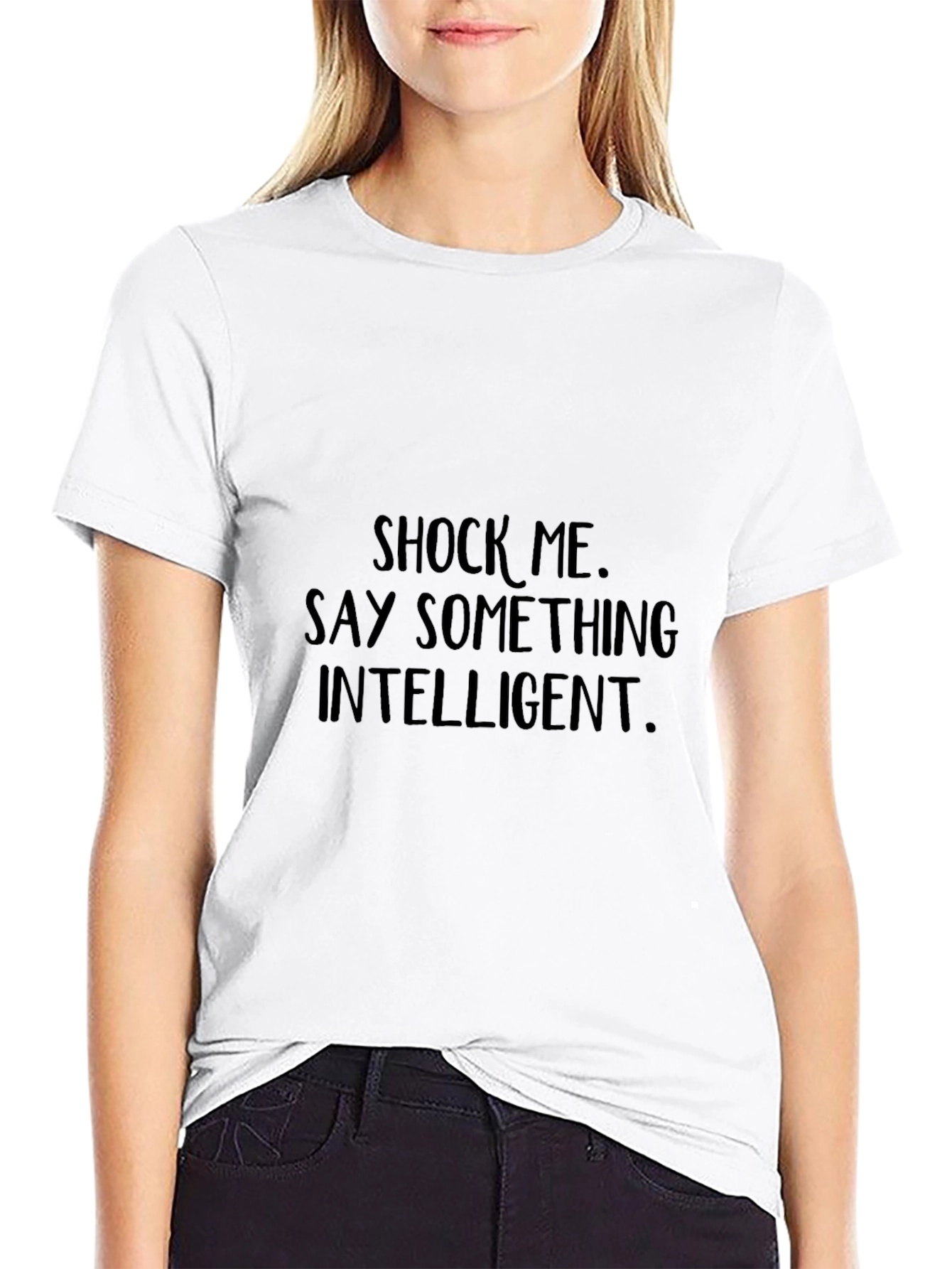Shock Me Funny Graphic T-Shirt