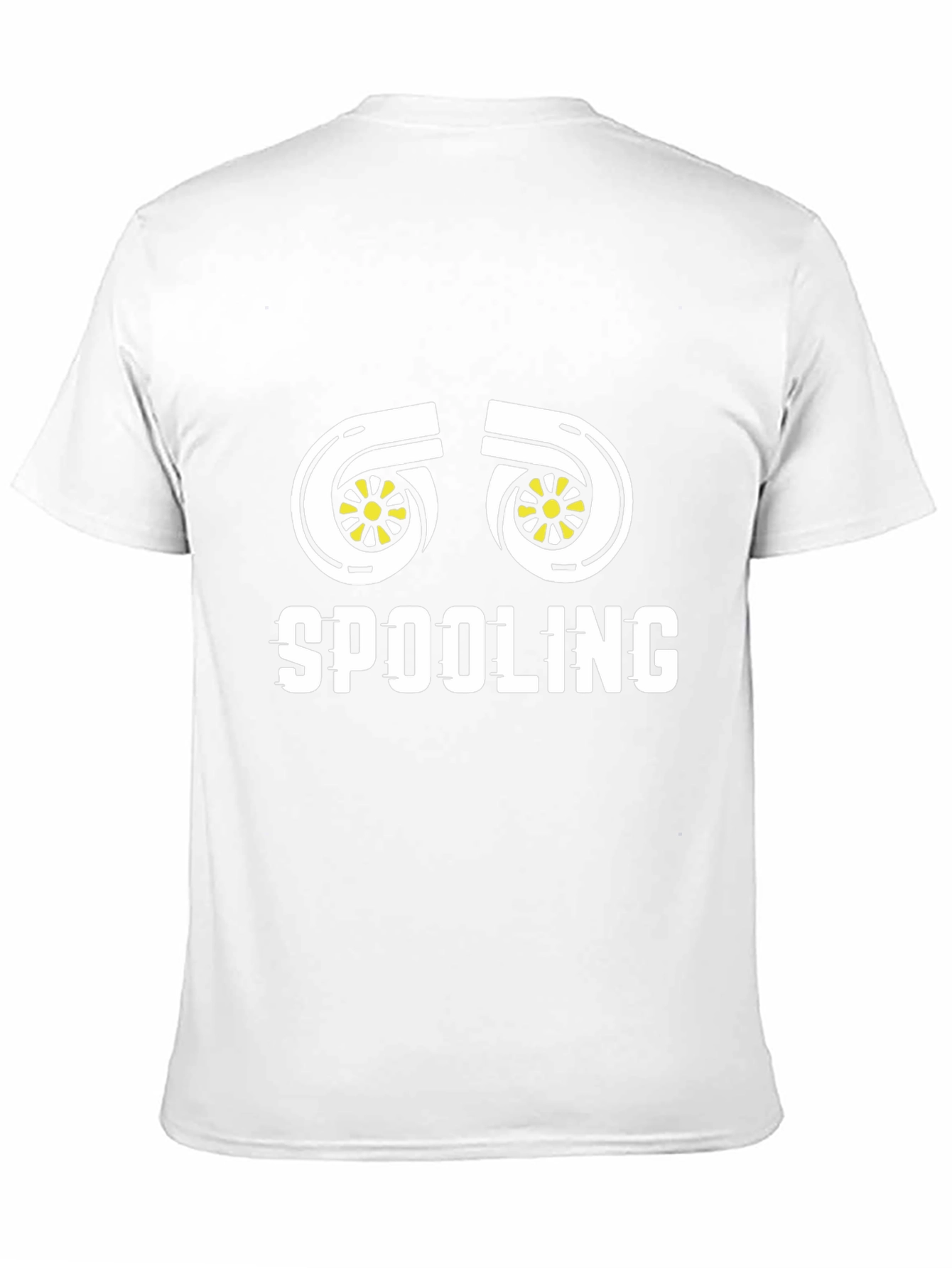 Spooling Turbo T-Shirt - Black Cotton Tee