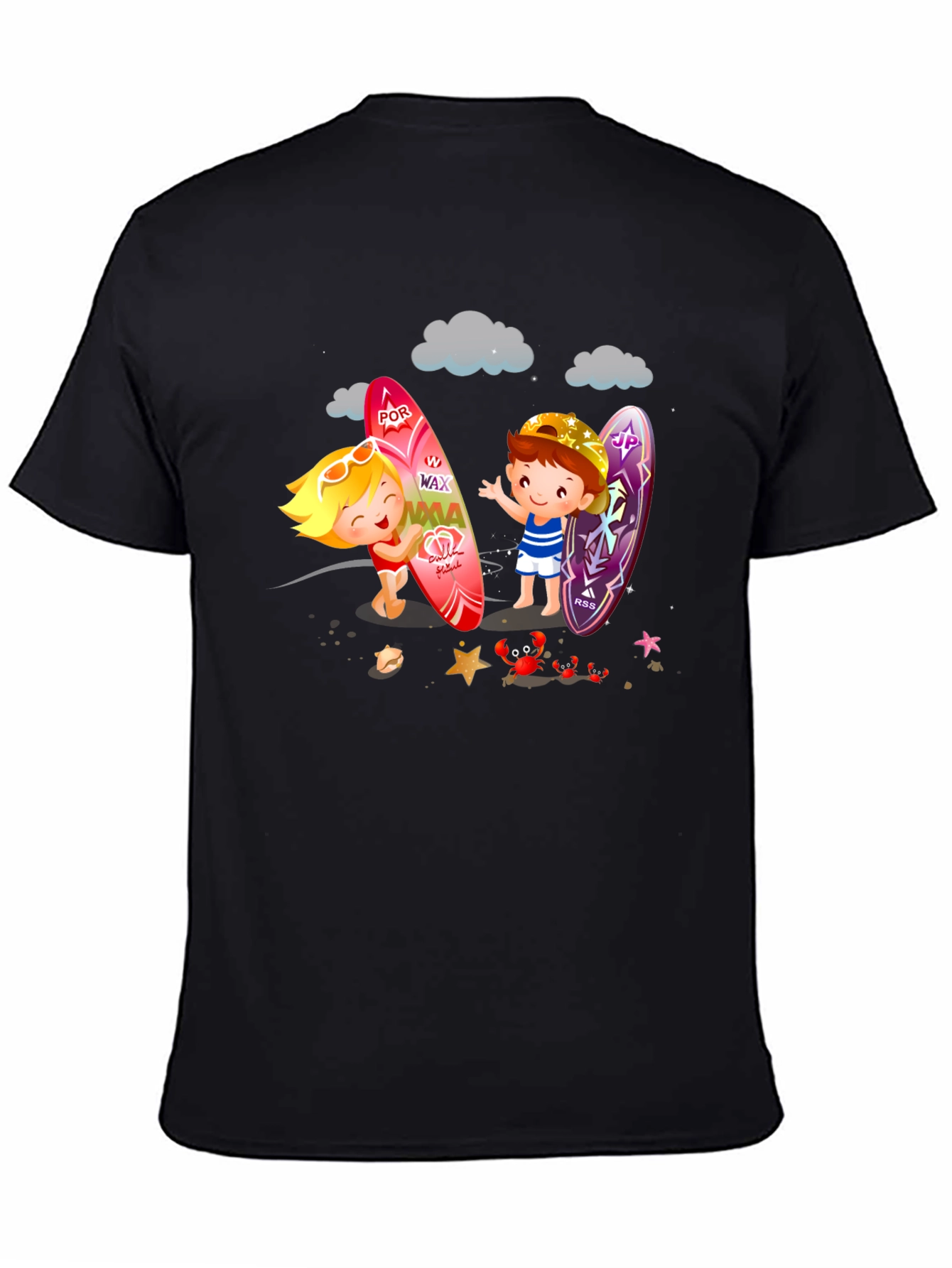 Surfs Up Graphic Tee - Summer Beach Vibes!