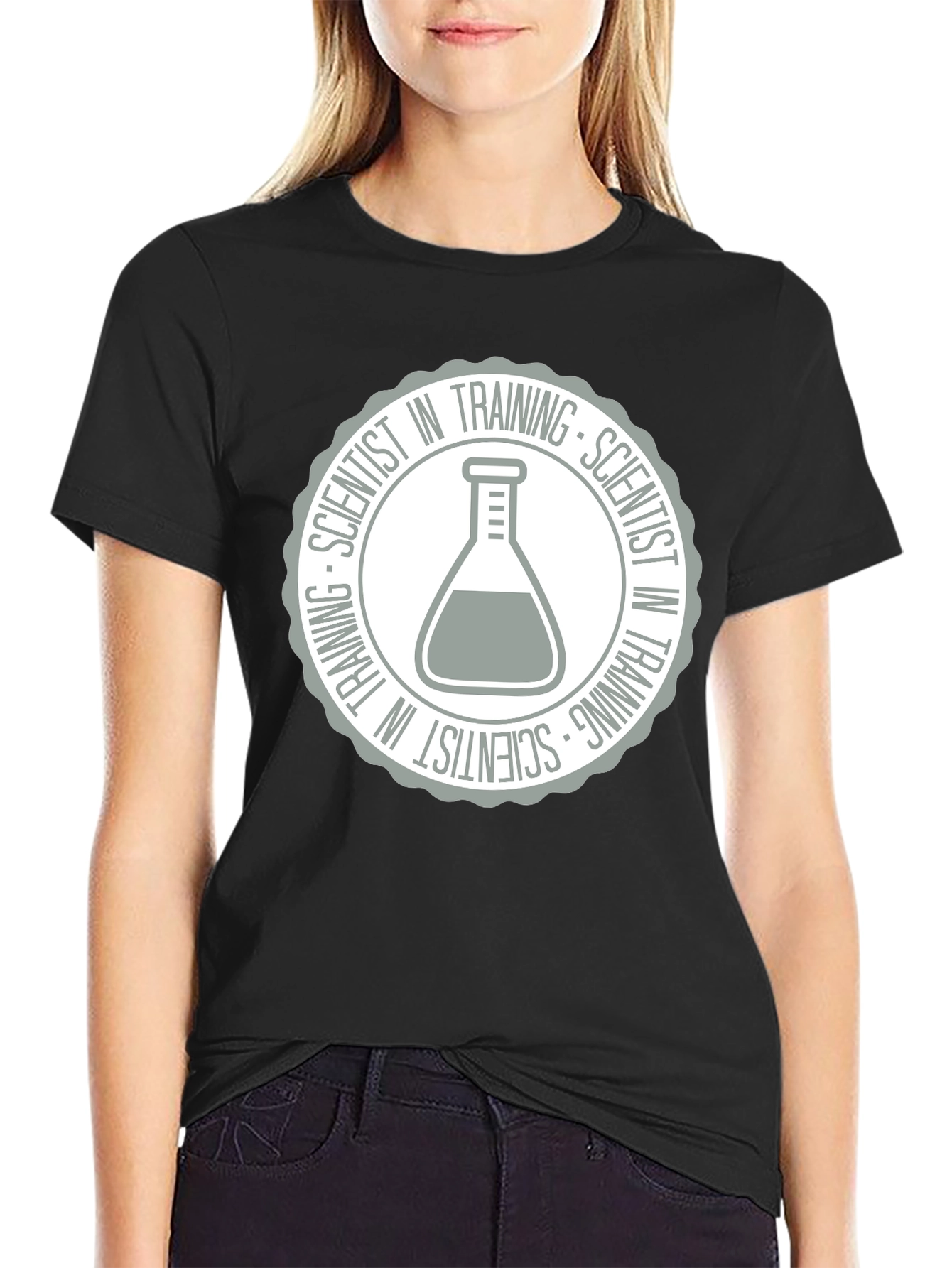 Scientist in Training T-Shirt - Black