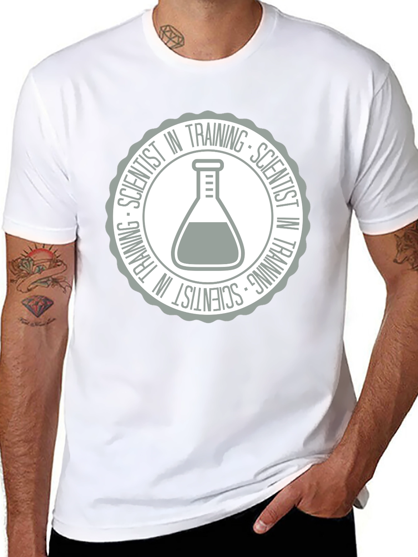 Scientist in Training T-Shirt - Black