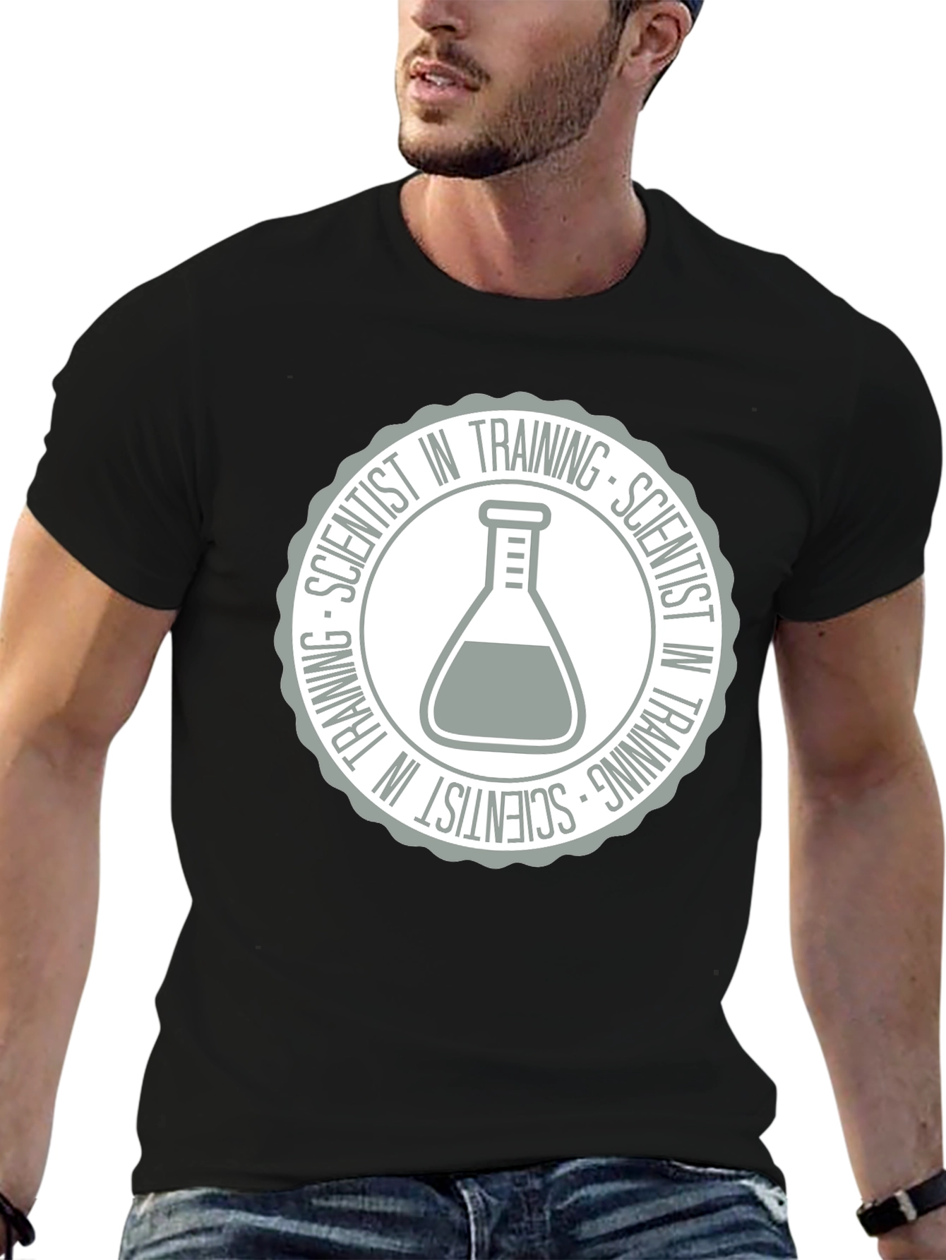 Scientist in Training T-Shirt - Black