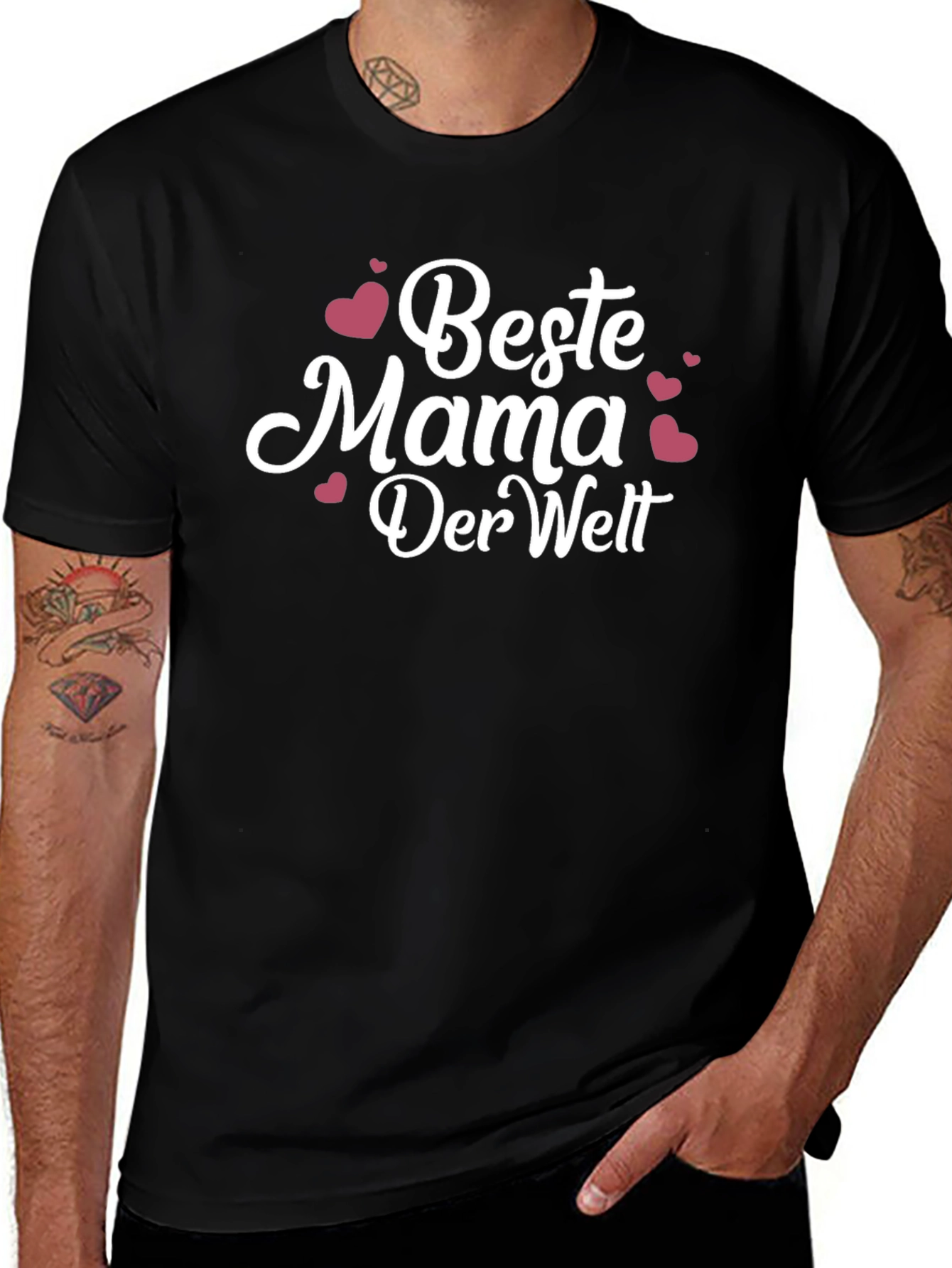 Beste Mama Shirt - Best Mom Ever Graphic Tee